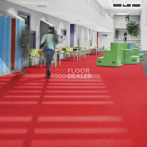 Forbo Marmoleum Decibel on Order 374335 red glow фото 2 | FLOORDEALER
